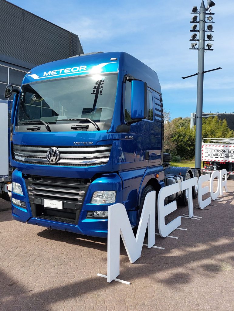 Vw Camiones Y Buses Exhibe El Nuevo Meteor En Expotransporte Auto X Arg