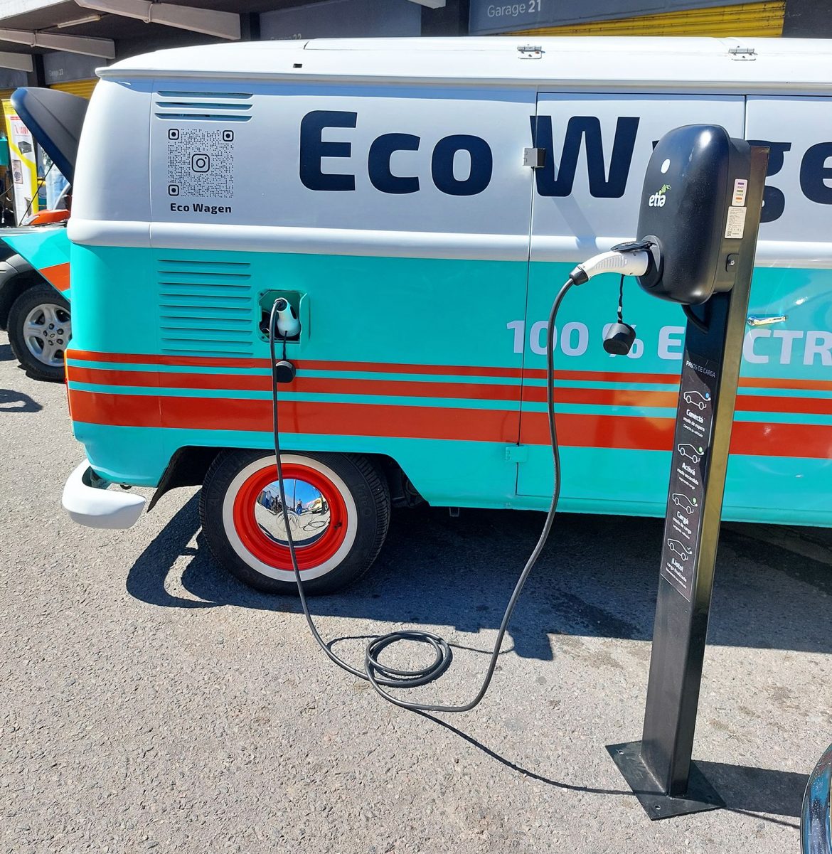 Kombi El Ctrica Eco Wagen Present Un Nuevo Retrofit Con Motor De