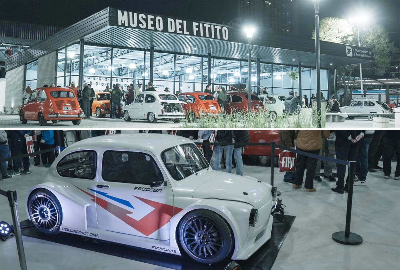 Fitito Se inauguró el Museo del Fiat 600 en 3 de Febrero junto con