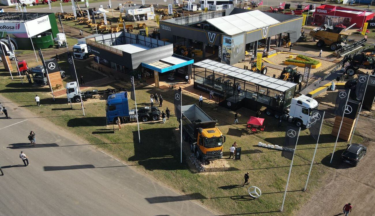 Mercedes Benz Camiones y Buses está presente en Expoagro con su nuevo