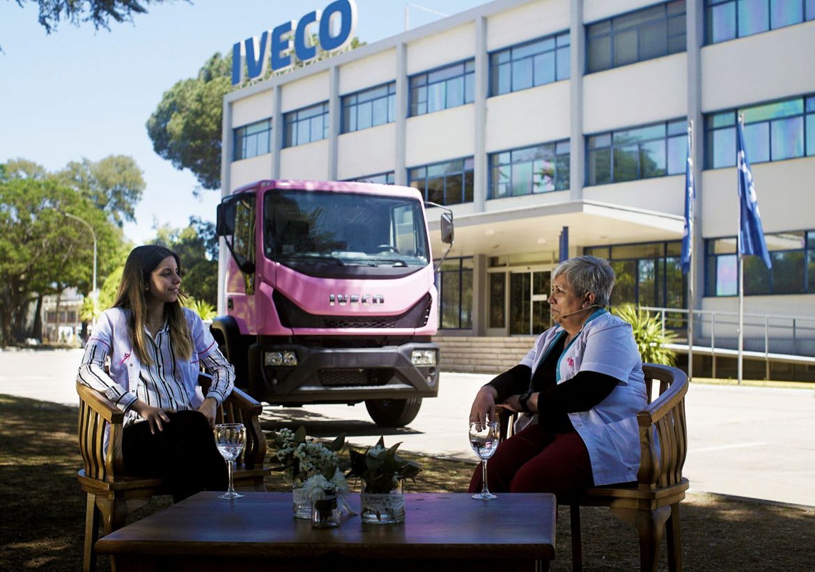 Iveco desarrolló acciones de concientización sobre el cáncer de mama