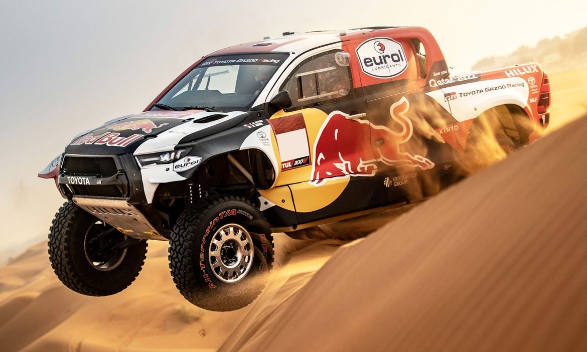 La nueva Toyota GR DKR Hilux T1+ ya está lista para el Dakar 2022
