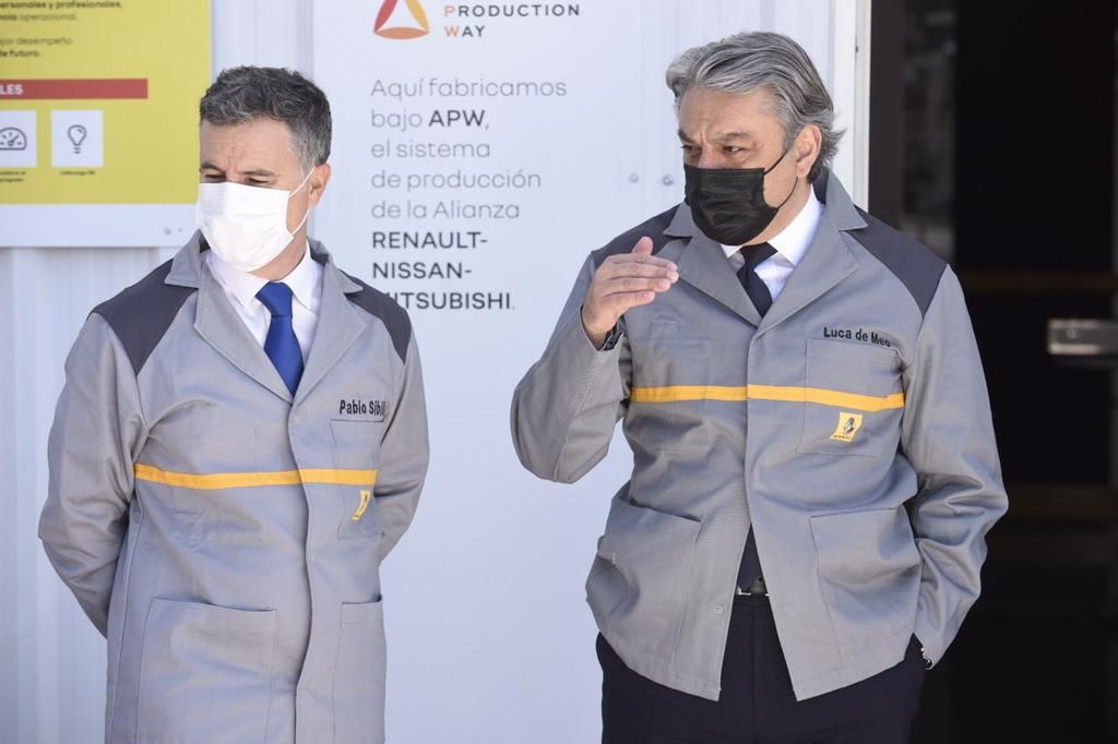 El CEO del Grupo Renault, Luca de Meo, visitó la Argentina