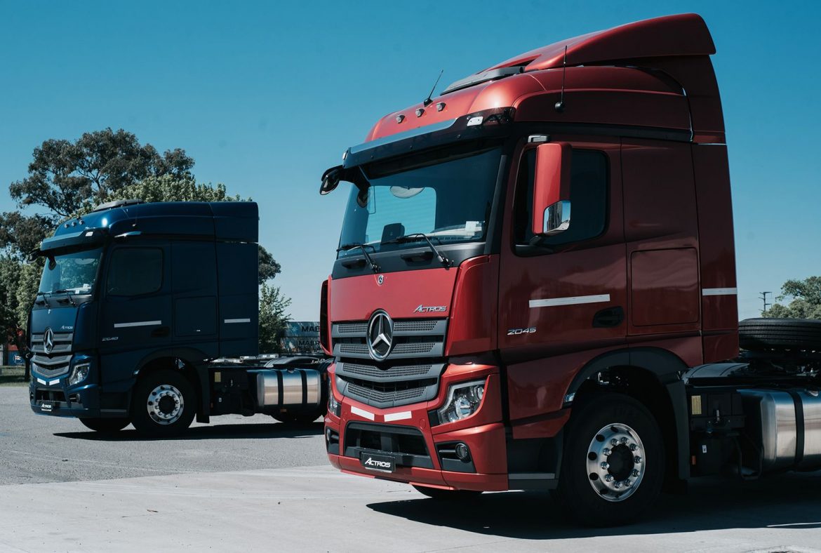 Mercedes-Benz lanzó la renovada gama de su camión Actros