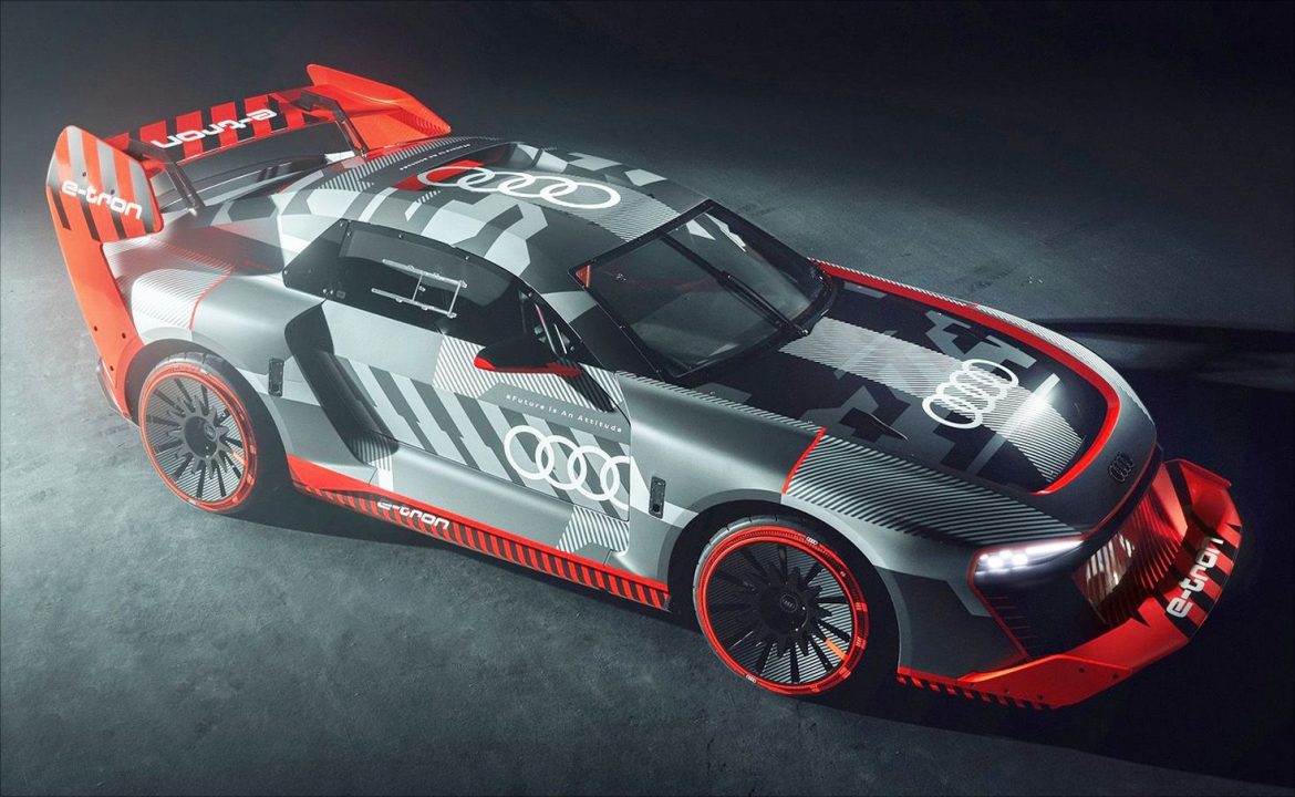 Audi S1 e-tron quattro Hoonitron: un auto de carreras creado para Ken Block
