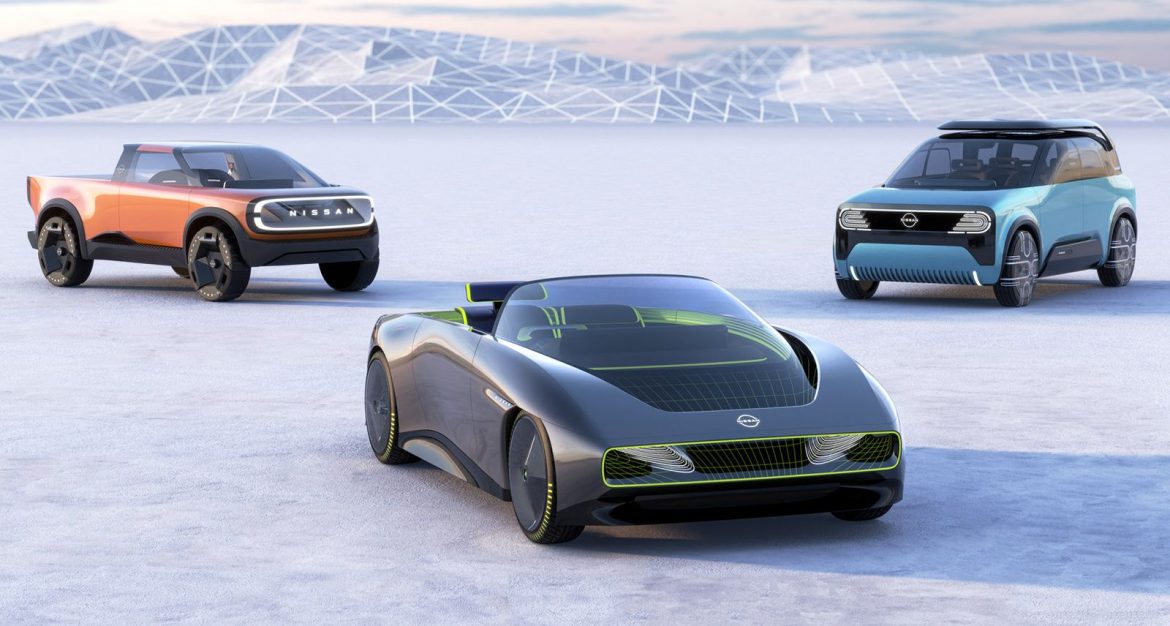 Nissan presentó su plan “Ambition 2030” con 4 prototipos eléctricos