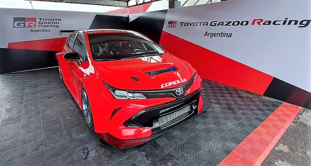 Así es el prototipo del Corolla Sedán TCR fabricado en Argentina