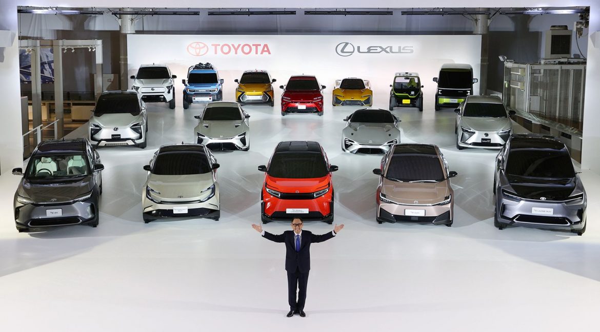 Toyota presentó un adelanto de su futura gama de vehículos eléctricos