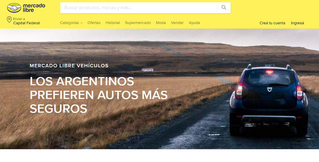Mercado Libre: ¿Cuáles son los autos más seguros buscados por los argentinos?