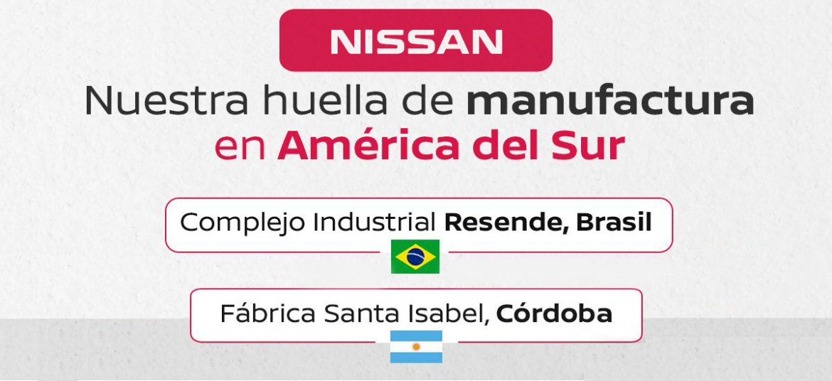 Brasil y Argentina: los dos polos de producción de Nissan en América del Sur
