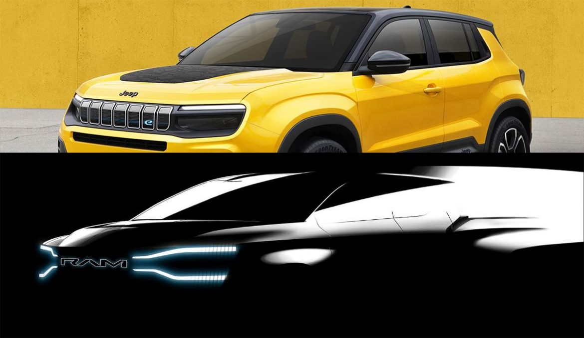 Primer avance de los RAM y Jeep eléctricos: Stellantis planea tener más de 75 EV para 2030