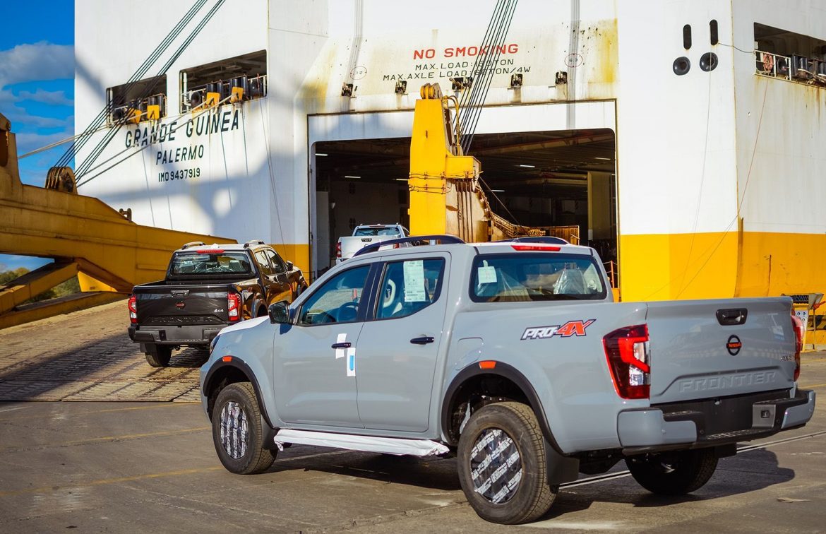Nissan comenzó a exportar la nueva Frontier a Brasil