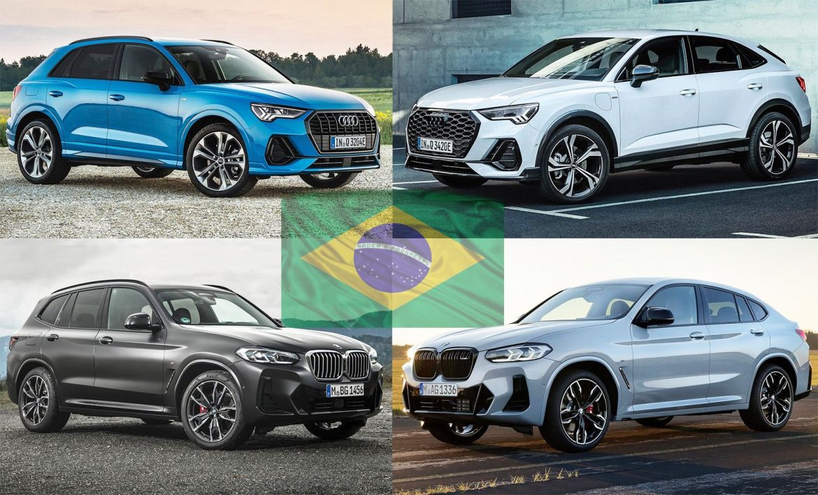 Audi y BMW anuncian producción de SUVs en Brasil: Q3 y Q3 Sportback, y los X3 y X4 M40i