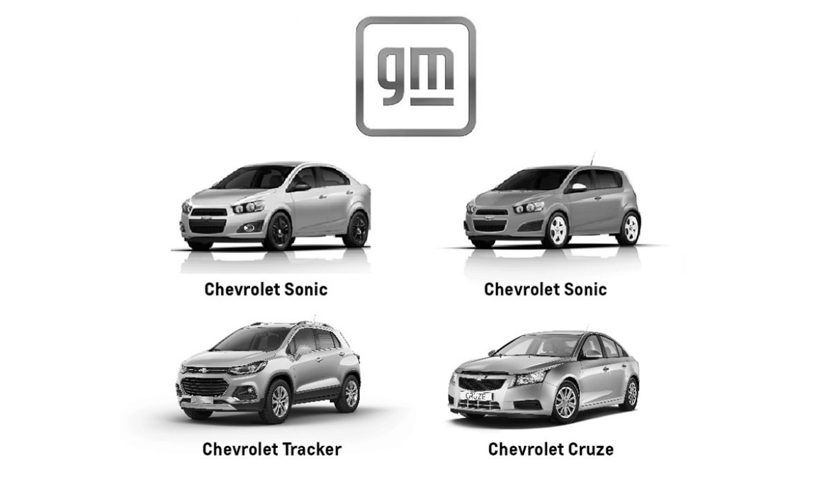 Chevrolet convoca a clientes de los modelos Sonic, Cruze y Tracker para Recall de los airbags Takata
