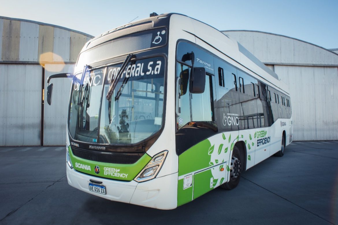 Córdoba confirmó excelentes resultados con un Bus Scania a GNC