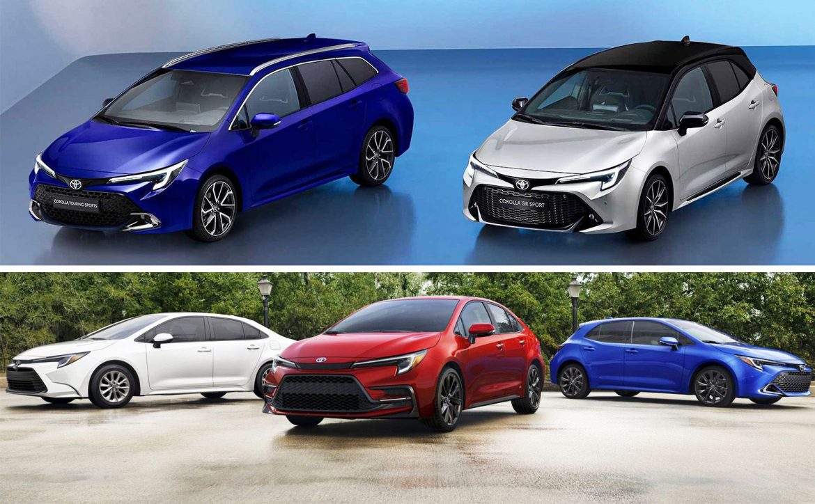Toyota Corolla: actualización en Europa y nuevas versiones Cross Hybrid y GR en USA