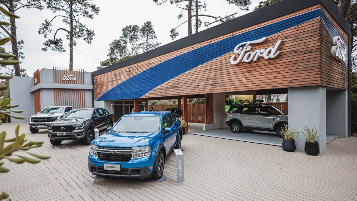 Ford está este invierno con su línea de pick-ups y SUVs en Cariló