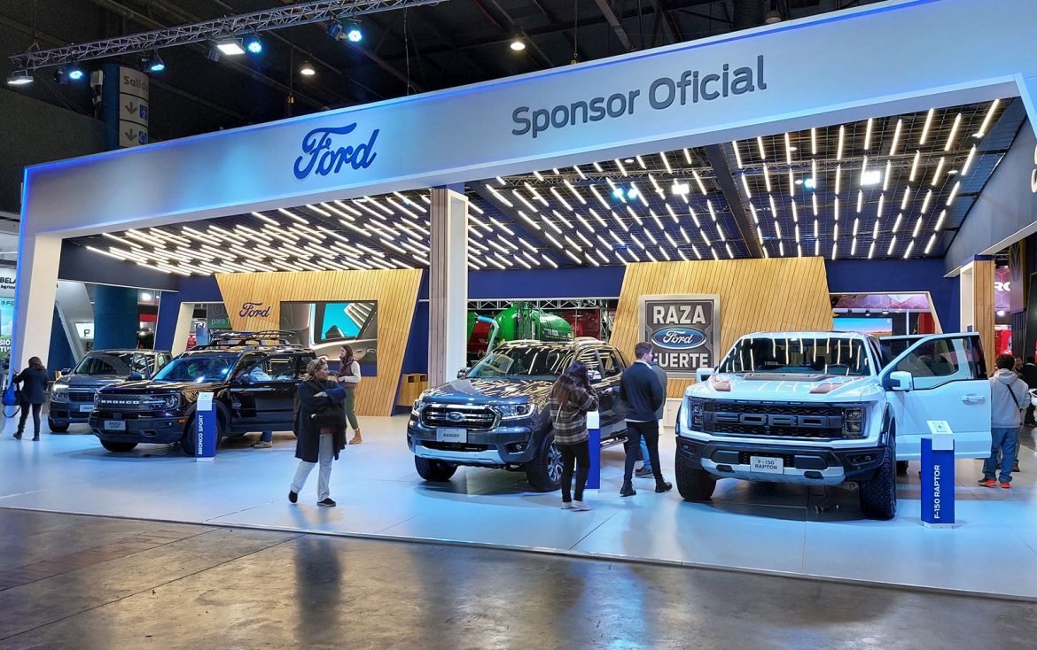 Ford exhibe toda su gama en La Rural, donde  nuevamente es sponsor oficial