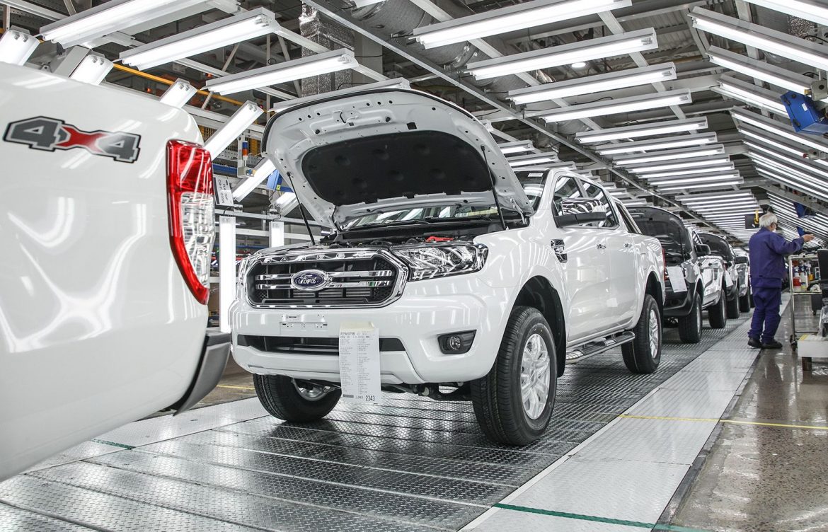 Ford sigue avanzando con la renovación de su planta de Pacheco para fabricar la nueva Ranger