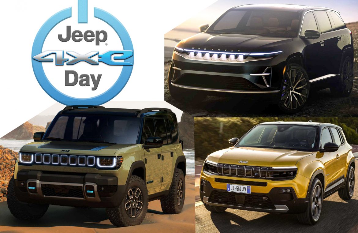 Avenger, Recon y Wagoneer S: Jeep anticipa tres nuevos SUVs globales eléctricos