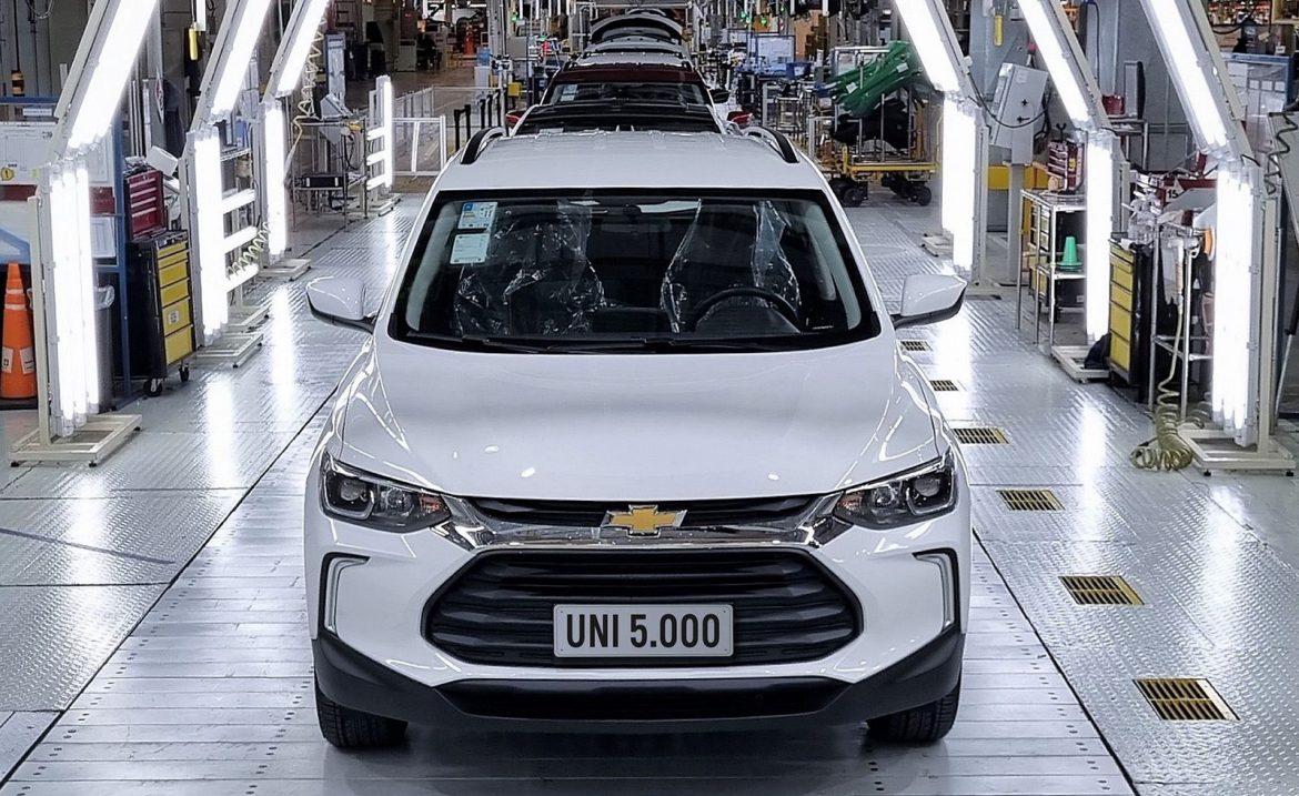 La Chevrolet Tracker nacional comenzó a exportarse a Brasil y Colombia