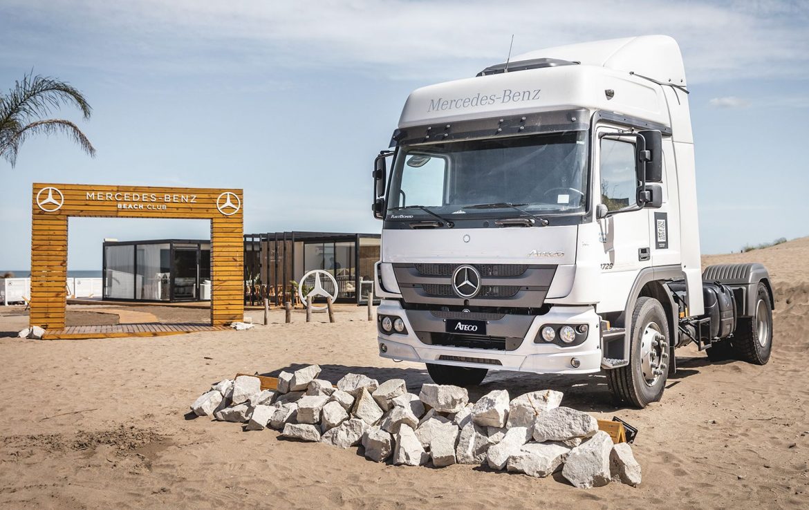 Nueva temporada de Mercedes-Benz Camiones y Buses en Pinamar: ¿de qué trata el exclusivo Beach Club?