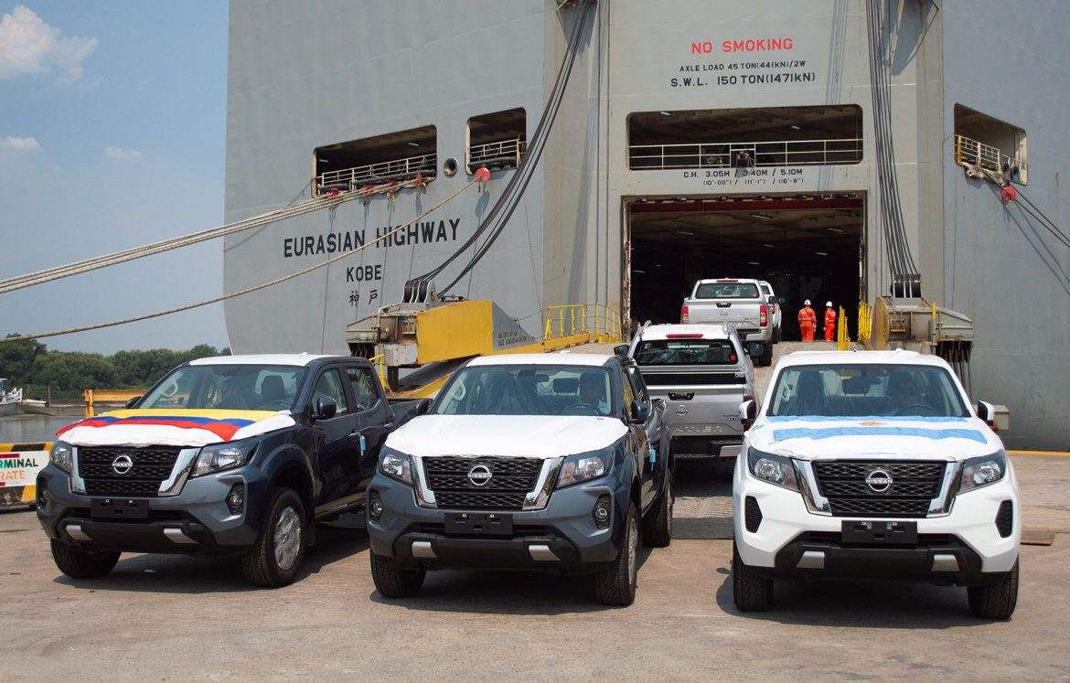 Nissan comenzó a exportar la Frontier a Colombia