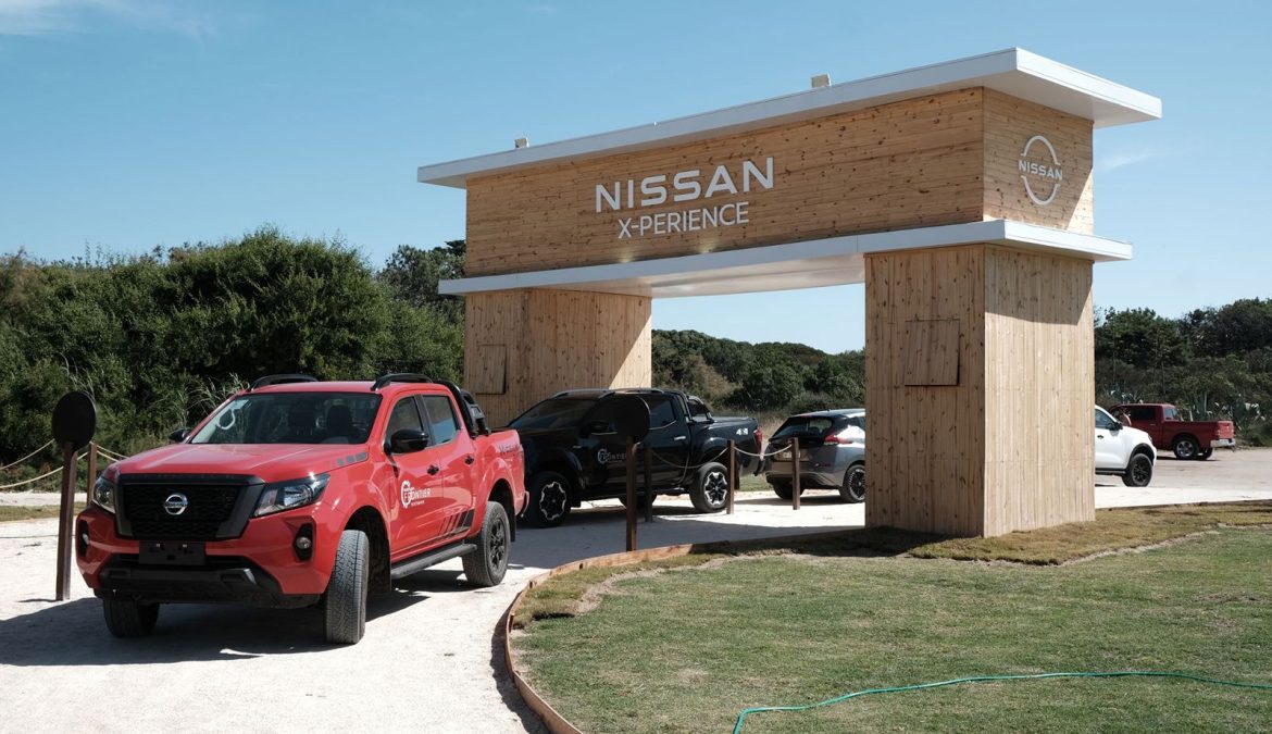 Nissan exhibe sus vehículos y ofrece test drives en su stand de Cariló
