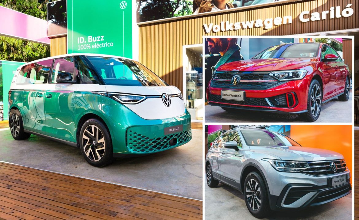 VW anticipa los nuevos Vento GLi y Tiguan AllSpace y exhibe el ID Buzz en Cariló