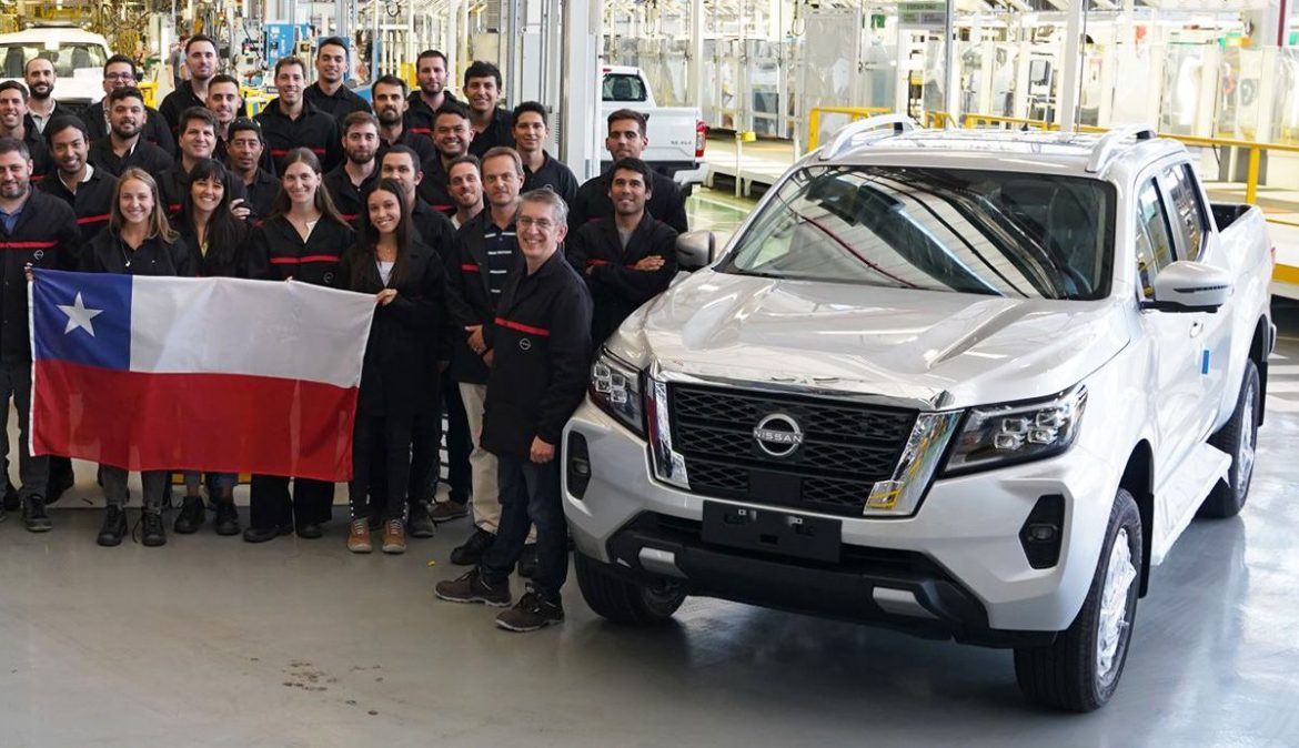 Nissan anunció que ha comenzado a exportar la nueva Frontier a Chile