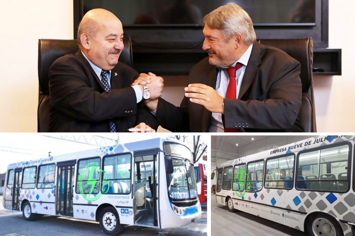 La Universidad Nacional de La Plata firmó un acuerdo con la Provincia de Buenos Aires para el desarrollo de autobuses eléctricos (retrofit)