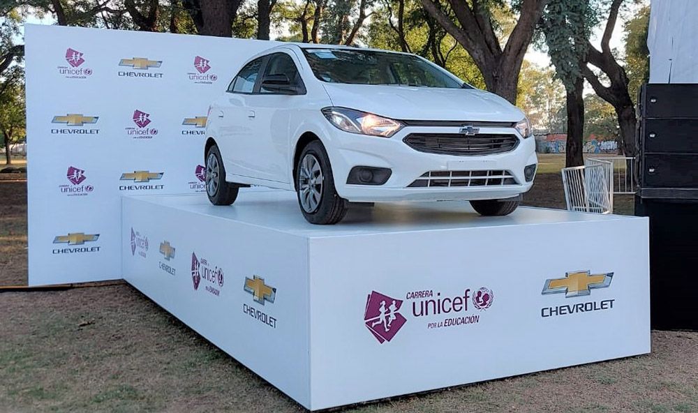 Chevrolet junto a UNICEF en la Carrera por la Educación