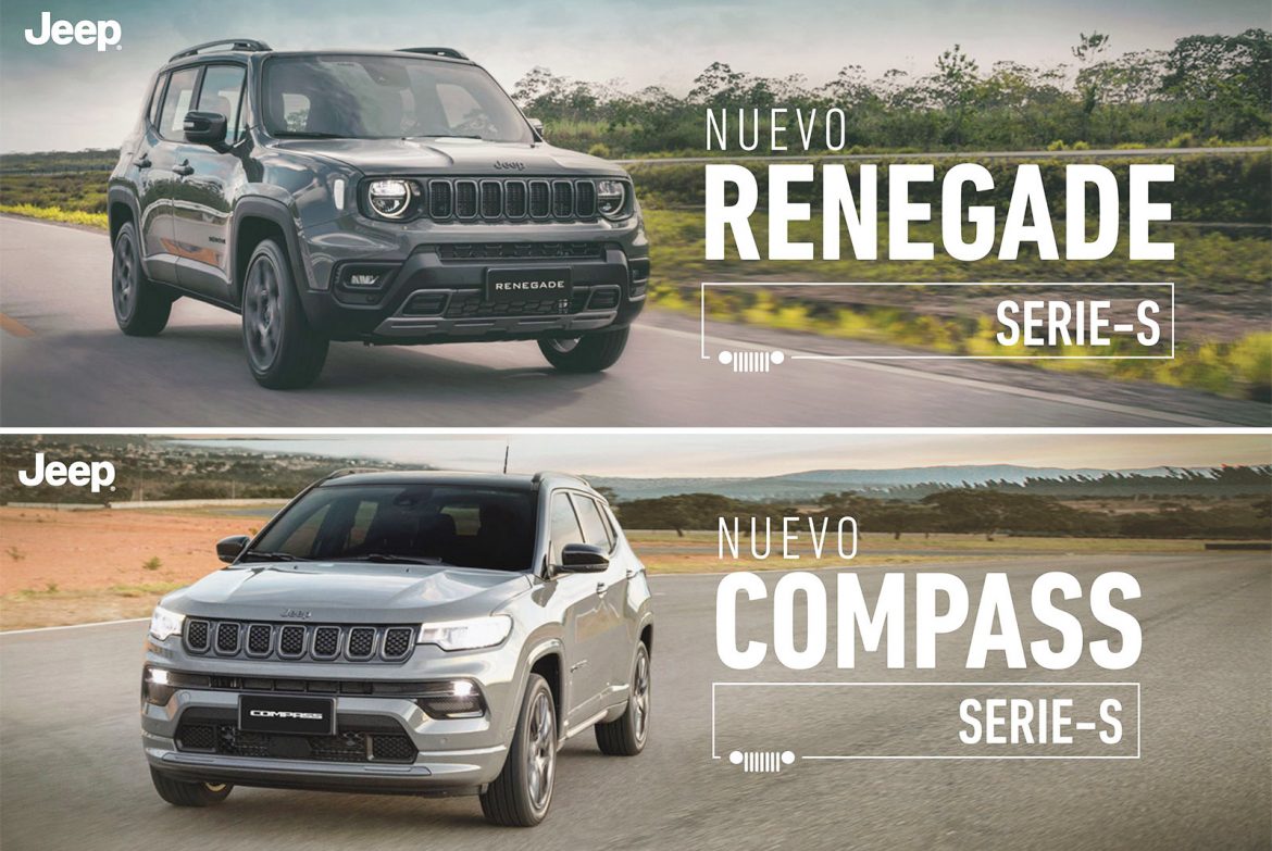 Jeep lanzó las versiones Serie-S del Renegade y Compass