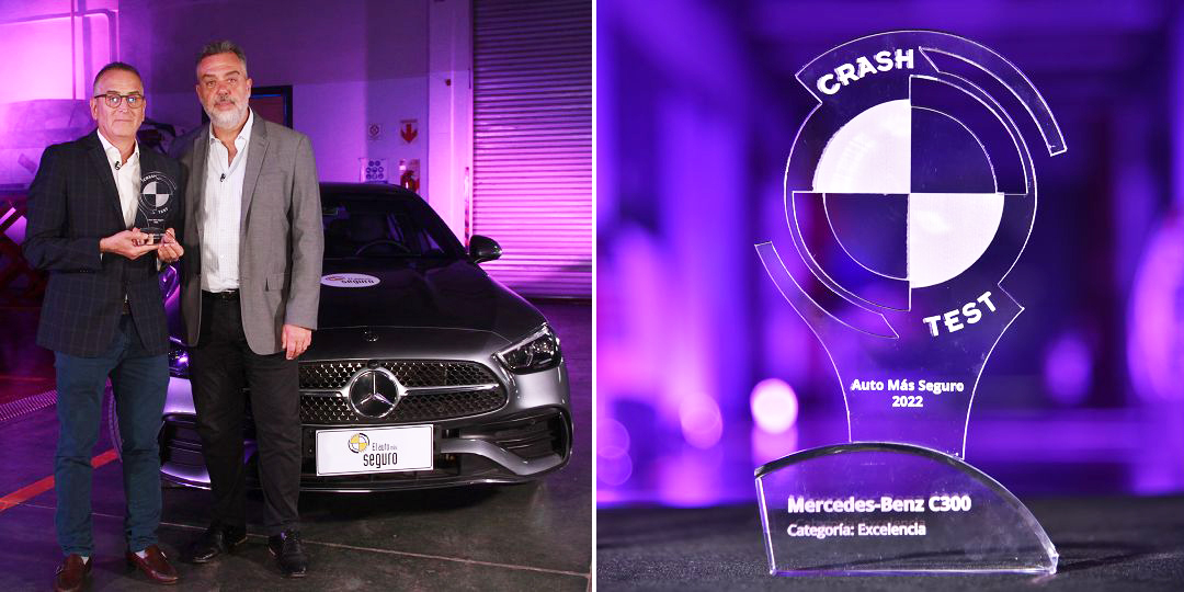 El Mercedes-Benz Clase C recibió el premio a la Excelencia en Seguridad