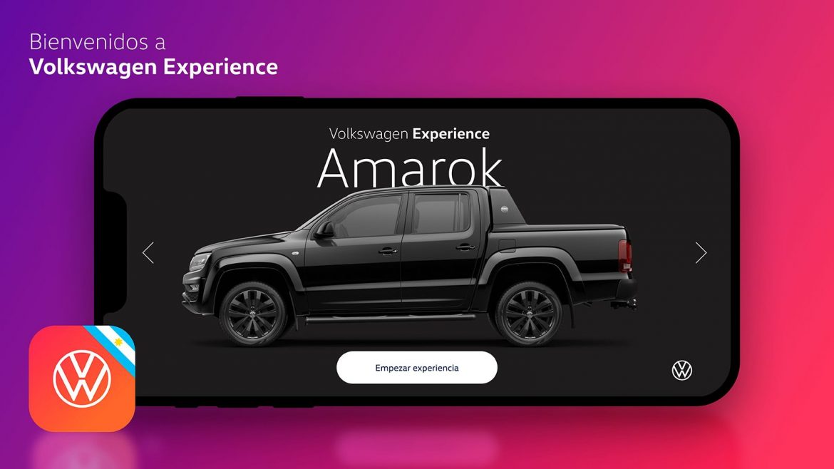 Amarok se suma a la exitosa aplicación de realidad aumentada de la marca, Volkswagen Experience