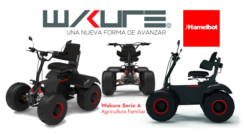 Hamelbot lanzó el nuevo Wakure Serie A, su todoterreno eléctrico pensado para la Agricultura Familiar