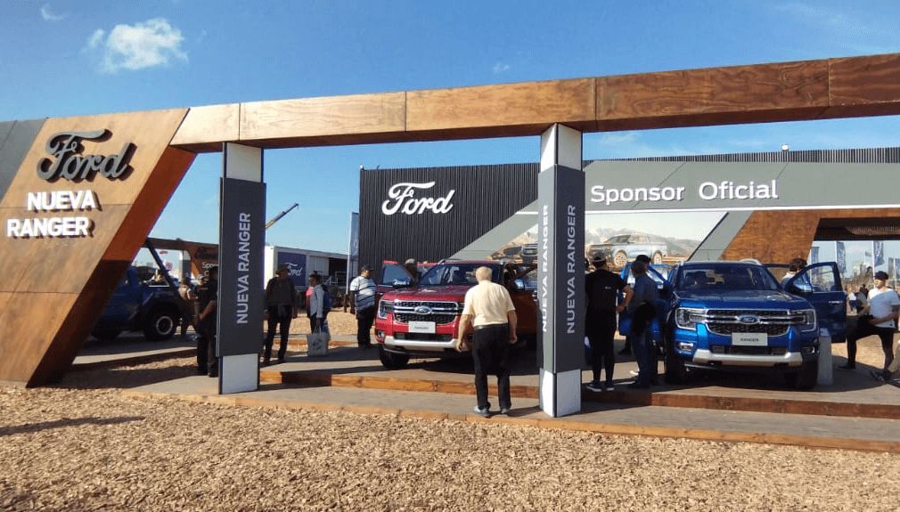 Ford expuso la nueva Ranger nacional, su versión Raptor, y la e-Transit en Agroactiva 2023