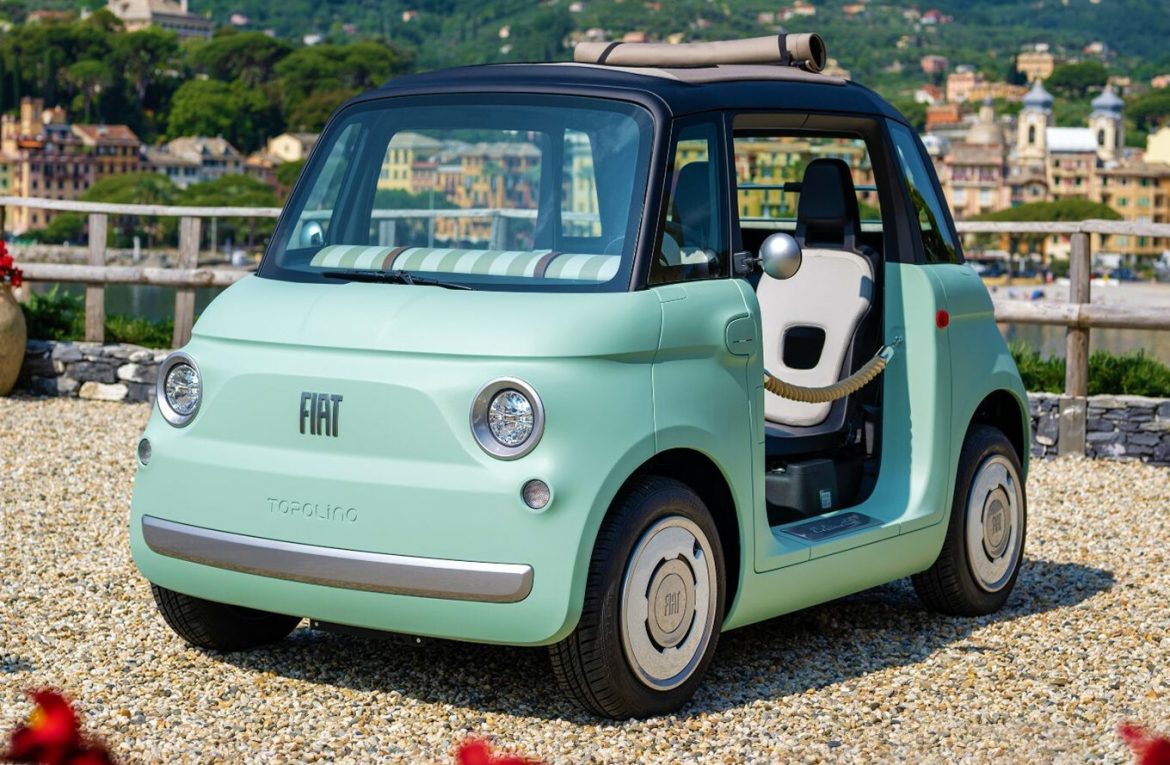 Fiat Topolino: el pequeño modelo regresa pero 100% eléctrico