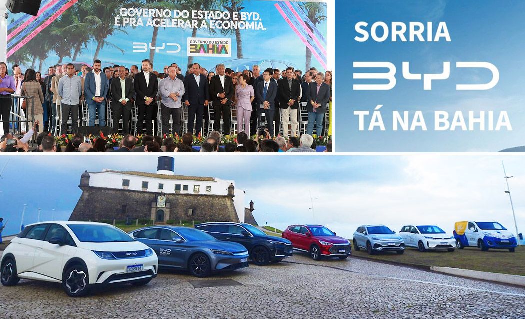 BYD anunció que construirá un Complejo Industrial en Brasil, para fabricar autos, buses y camiones eléctricos