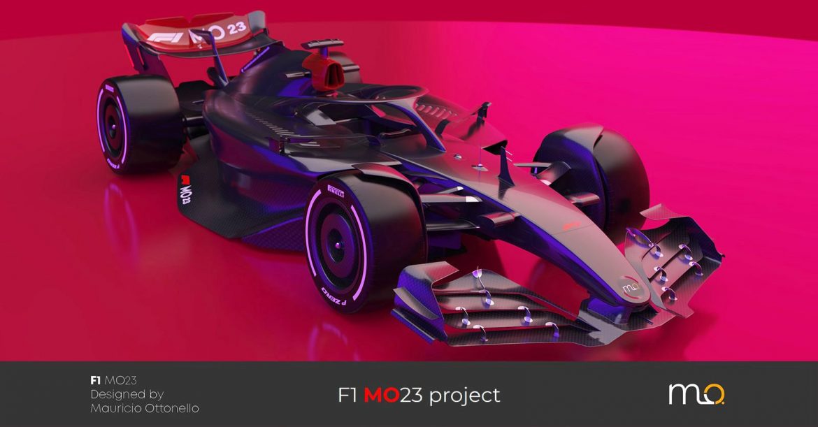 F1 MO23 Proyect: un bólido de carreras único creado por el diseñador argentino Mauricio Ottonello