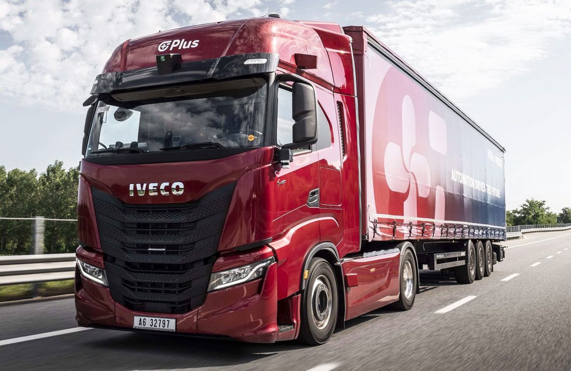El camión automatizado de Iveco y Plus ya circula por las rutas alemanas