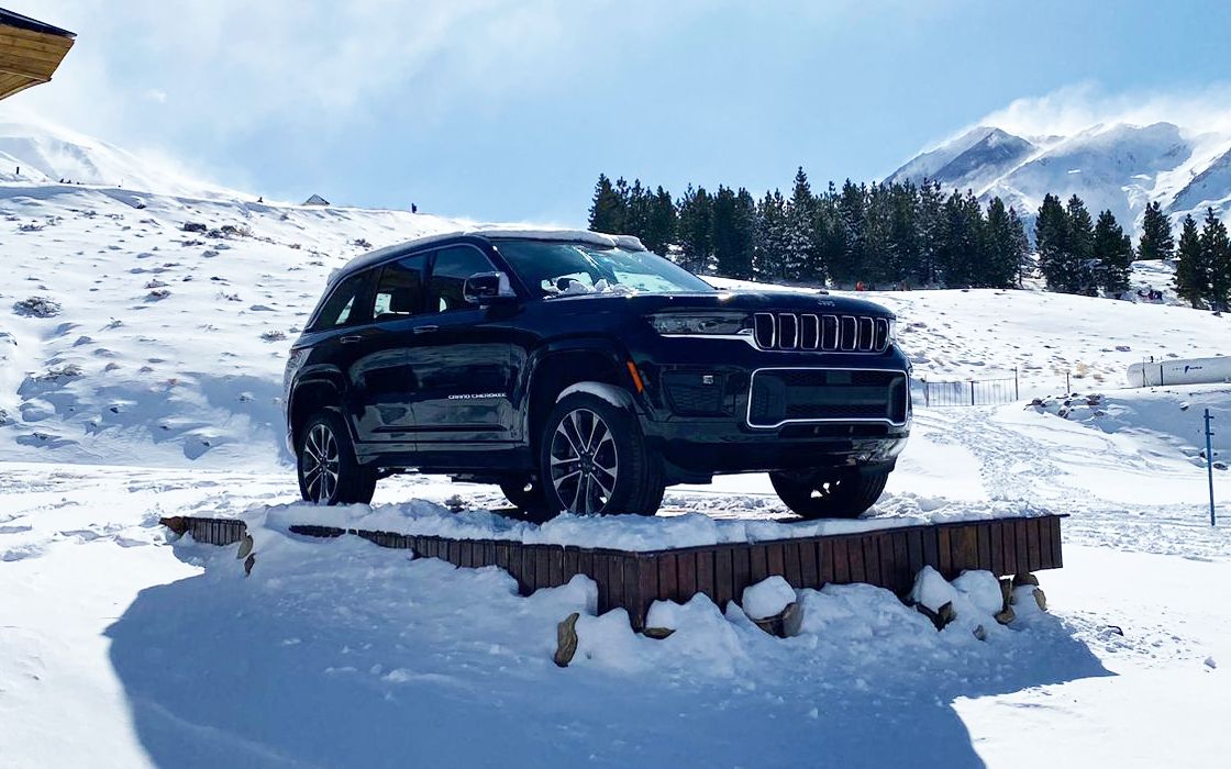 Jeep anticipa la llegada de la nueva Grand Cherokee en Las Leñas