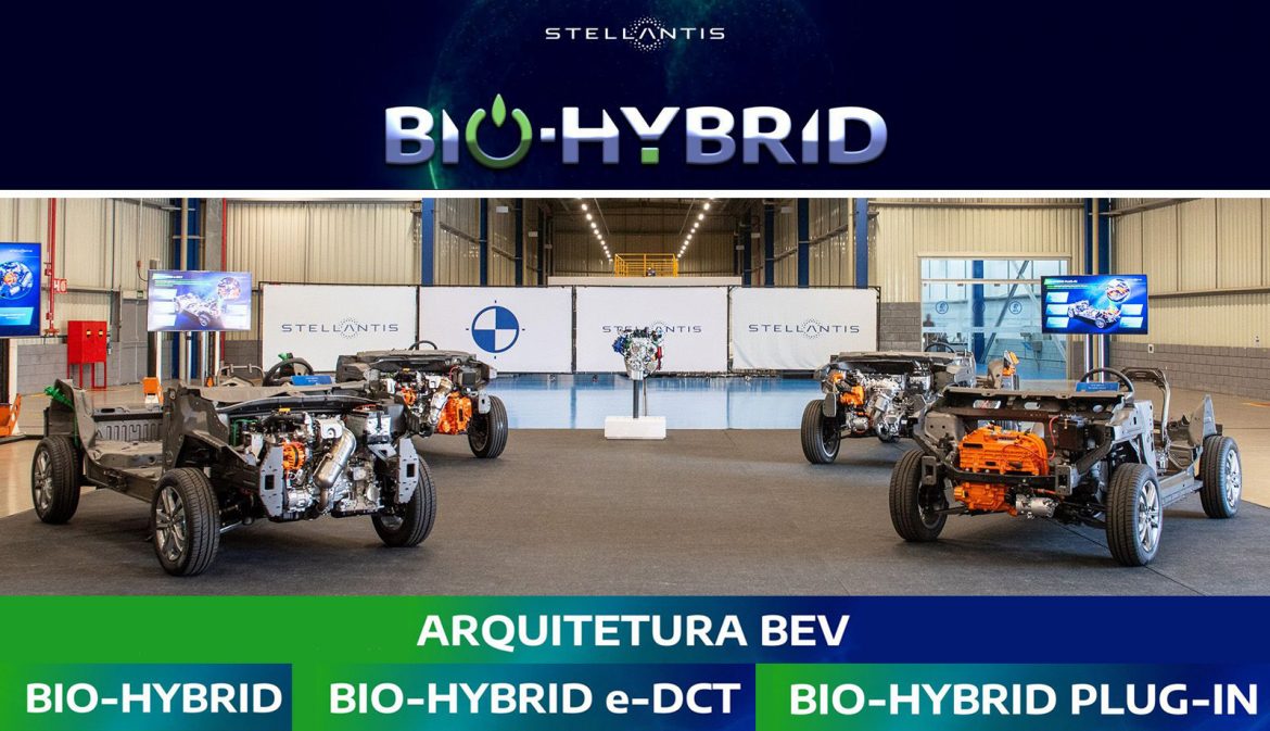 Stellantis presentó su nueva tecnología Bio-Hybrid en la región, que consta de tres plataformas híbridas y una eléctrica