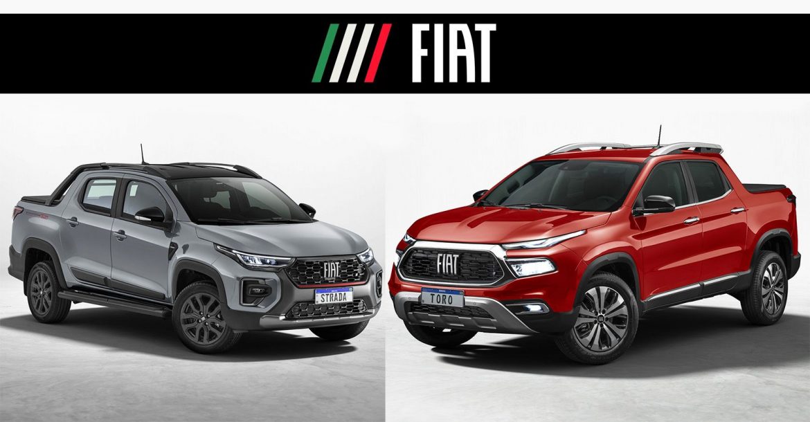 Fiat actualizó sus pick-ups Strada y Toro en Brasil
