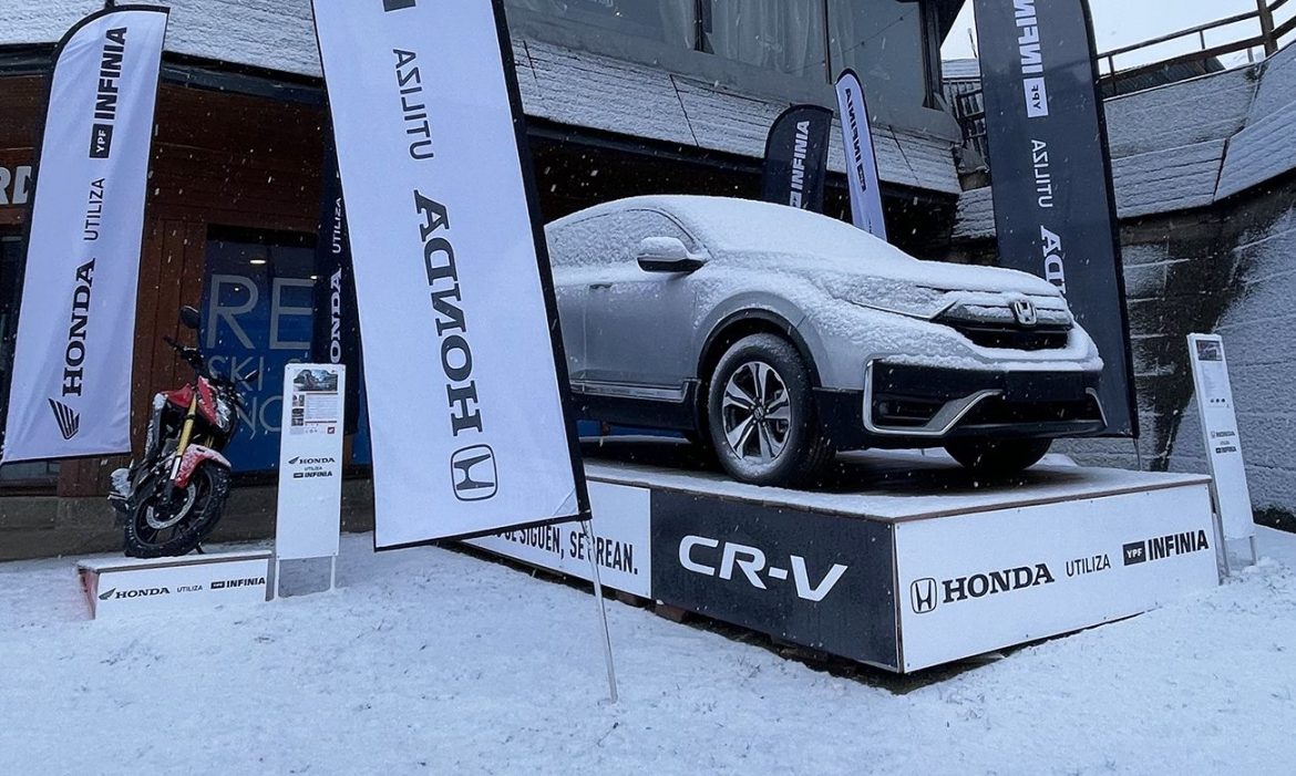 Honda estuvo presente, junto a YPF, en un exclusivo espacio en Bariloche