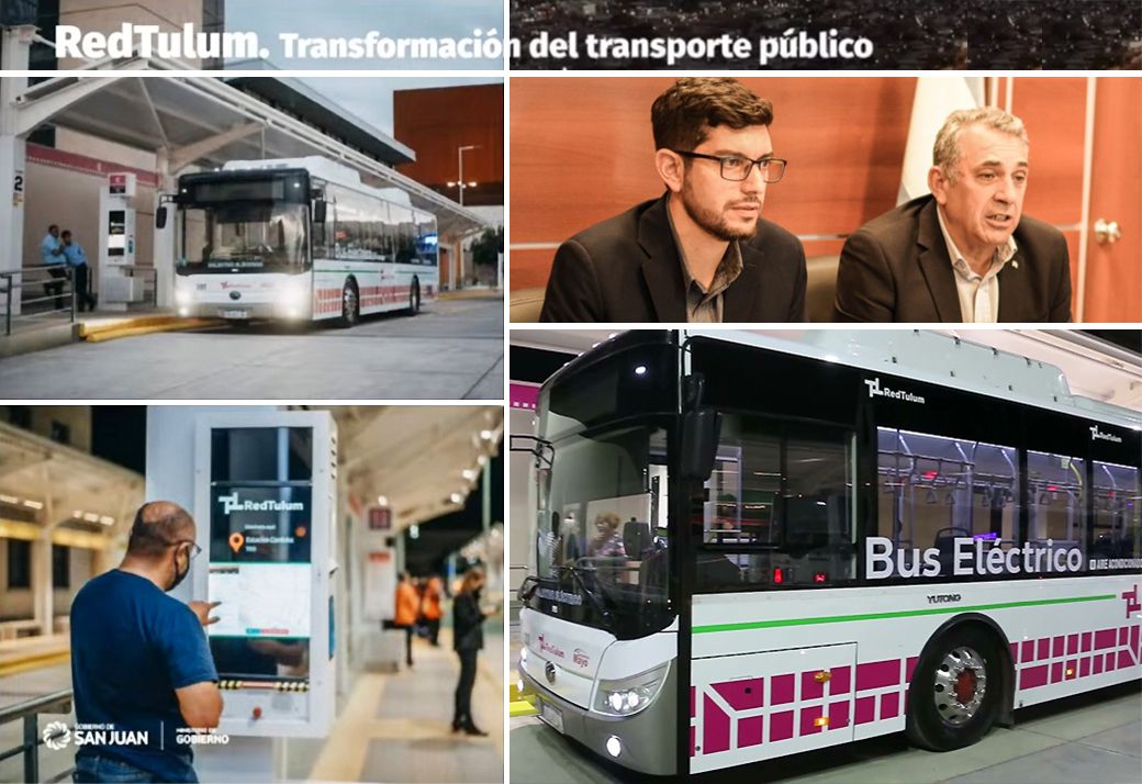 La provincia de San Juan tiene cómo meta electrificar todo su transporte público para el año 2030