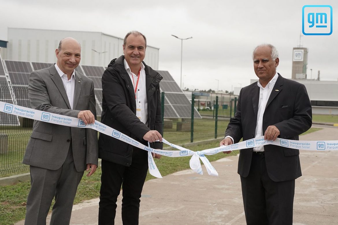 GM inauguró un Parque Solar en su Complejo Automotor en Alvear