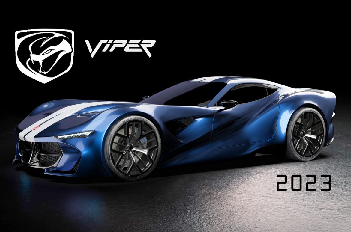 Dodge Viper 2023: la interpretación moderna del superdeportivo de Chrysler del diseñador argentino Diego Molina