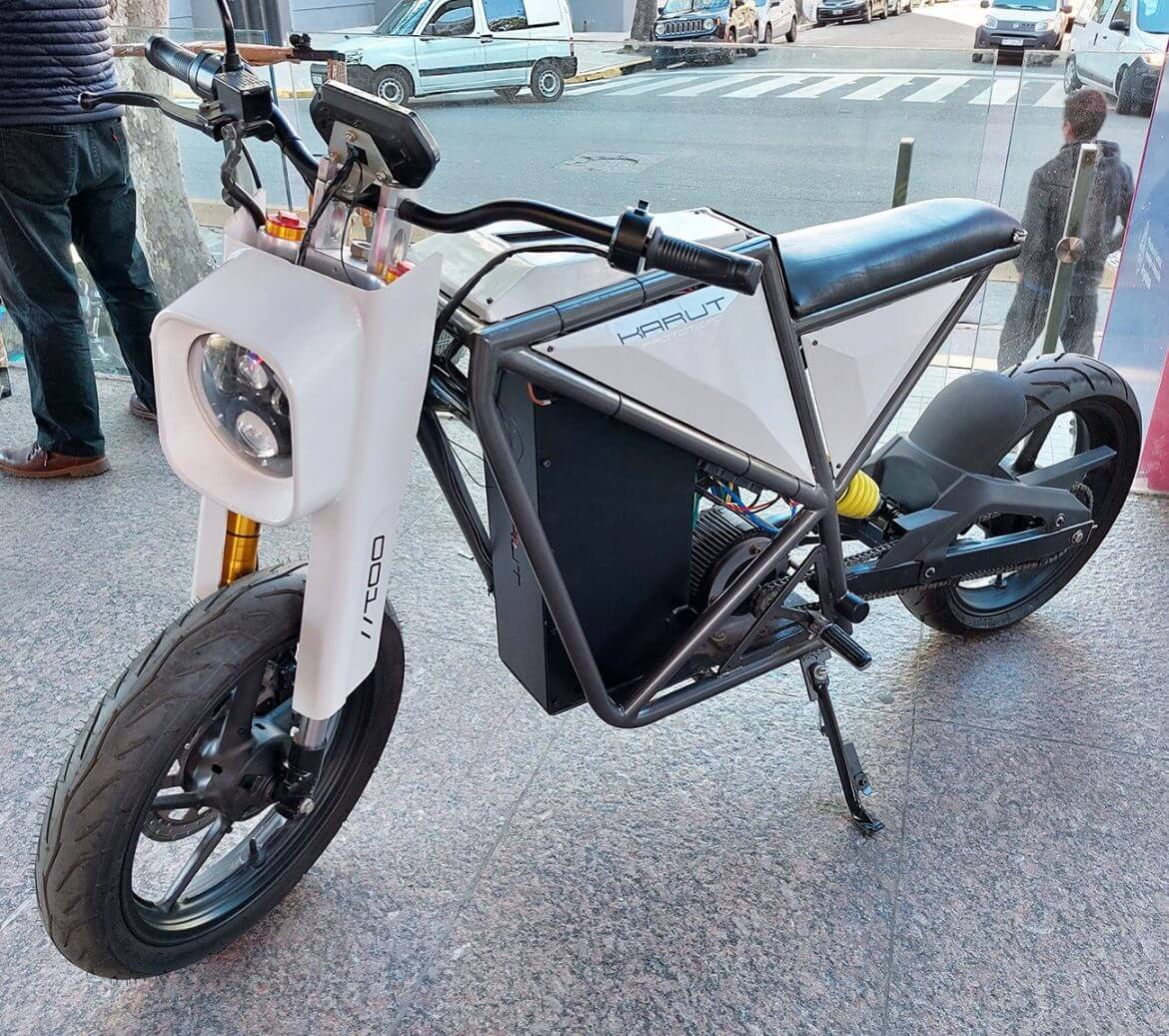 KARUT: un interesante proyecto de moto eléctrica del ingeniero mecánico Franco Odasso