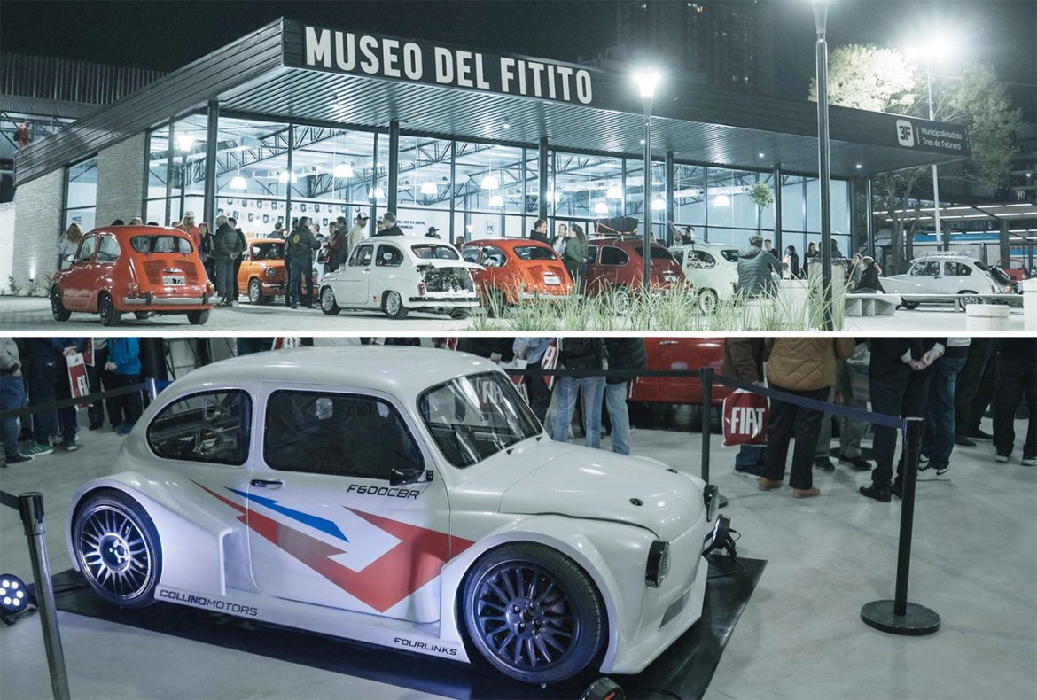 “Fitito”: Se inauguró el Museo del Fiat 600 en 3 de Febrero junto con el proyecto de Collino